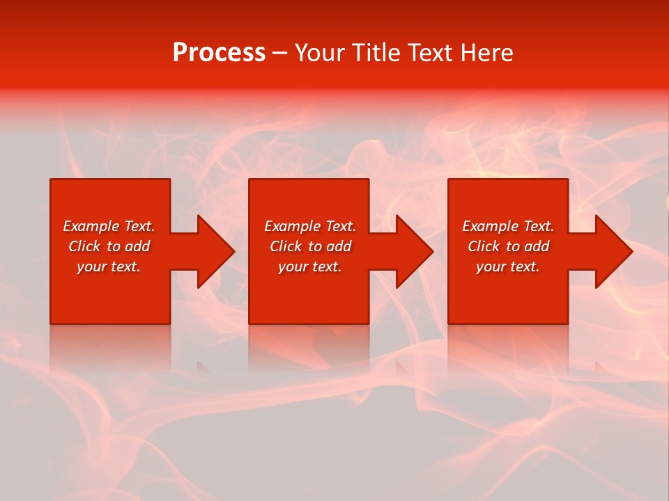 Fiery Dark Fuel PowerPoint Template
