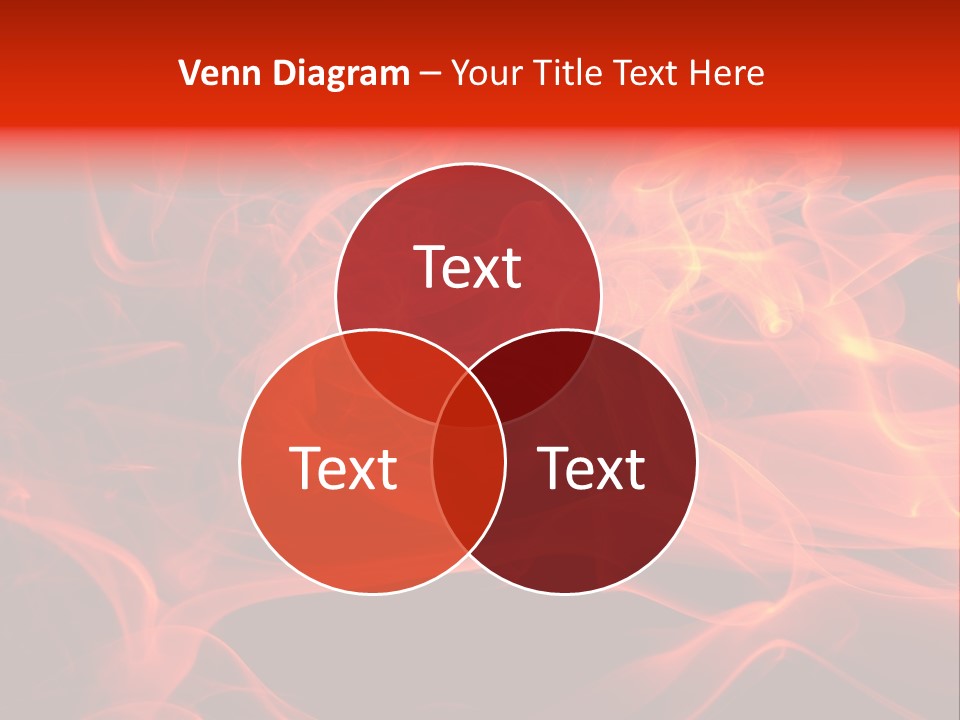 Fiery Dark Fuel PowerPoint Template