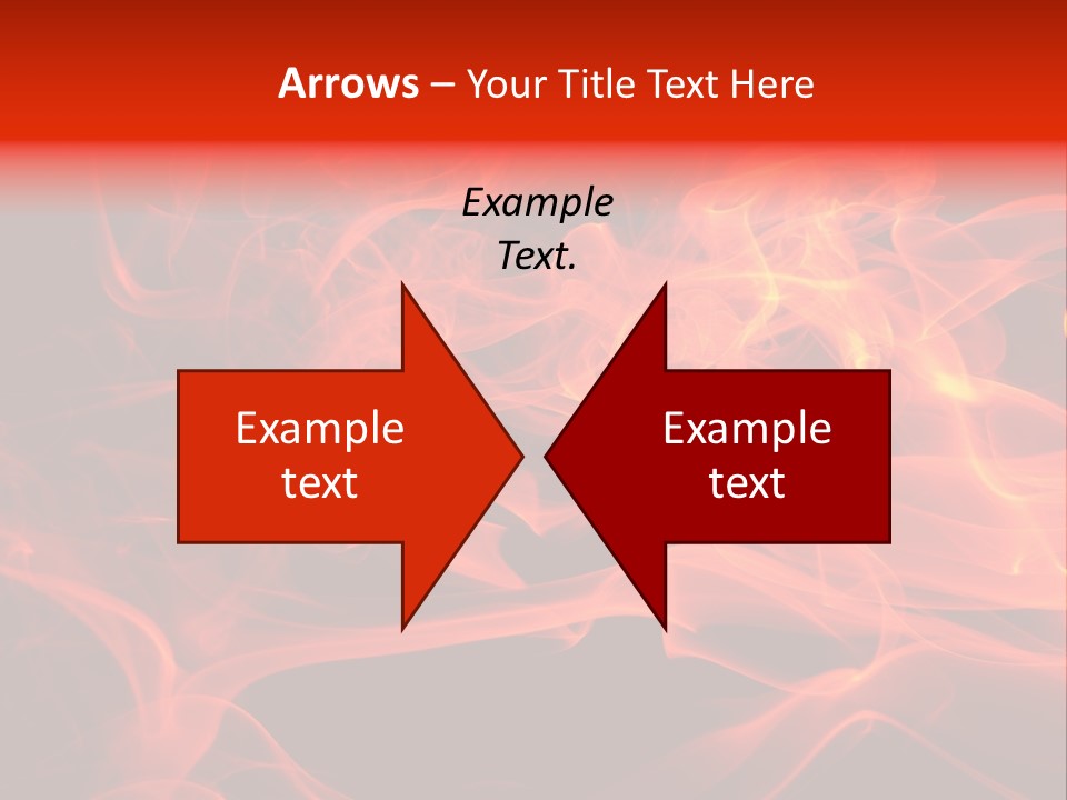 Fiery Dark Fuel PowerPoint Template