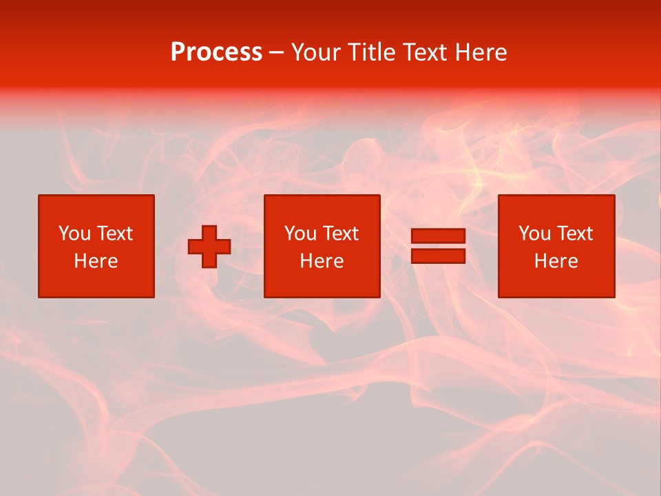 Fiery Dark Fuel PowerPoint Template