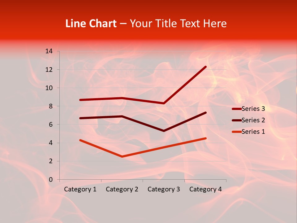 Fiery Dark Fuel PowerPoint Template