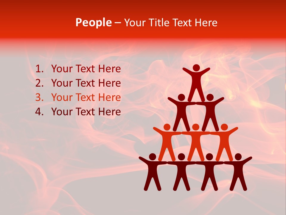 Fiery Dark Fuel PowerPoint Template