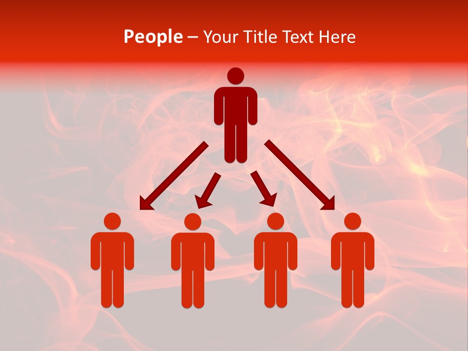 Fiery Dark Fuel PowerPoint Template