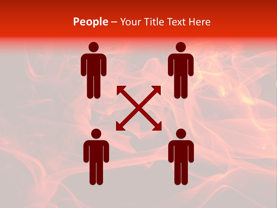 Fiery Dark Fuel PowerPoint Template