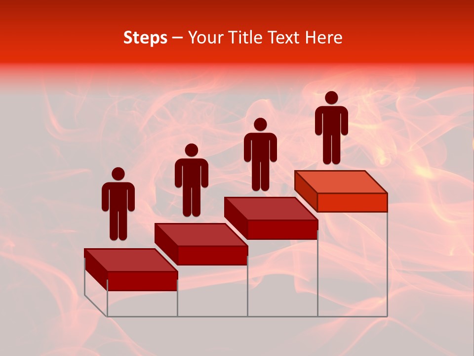 Fiery Dark Fuel PowerPoint Template