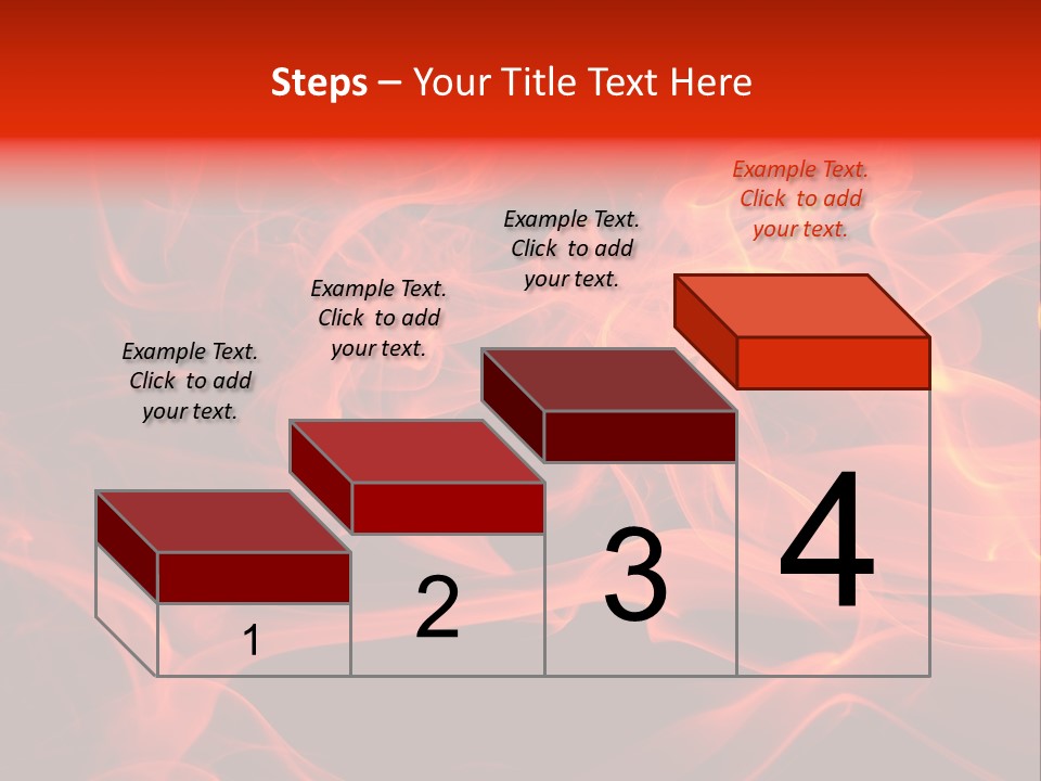 Fiery Dark Fuel PowerPoint Template