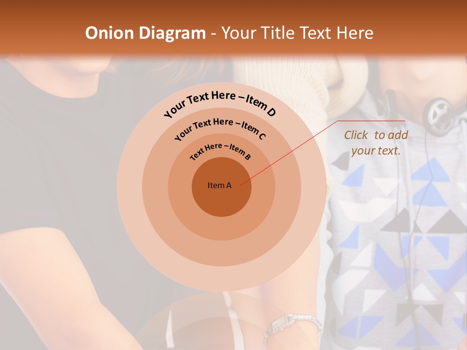 A Group Of People Holding Hands In Front Of A Brown Background PowerPoint Template