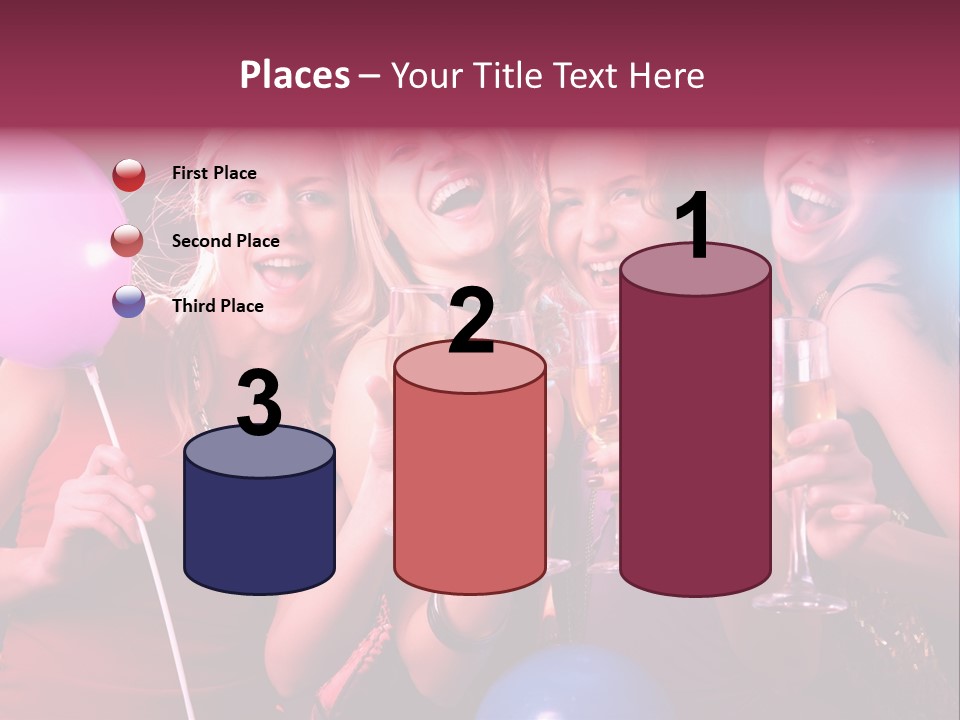 Women Fashion Togetherness PowerPoint Template