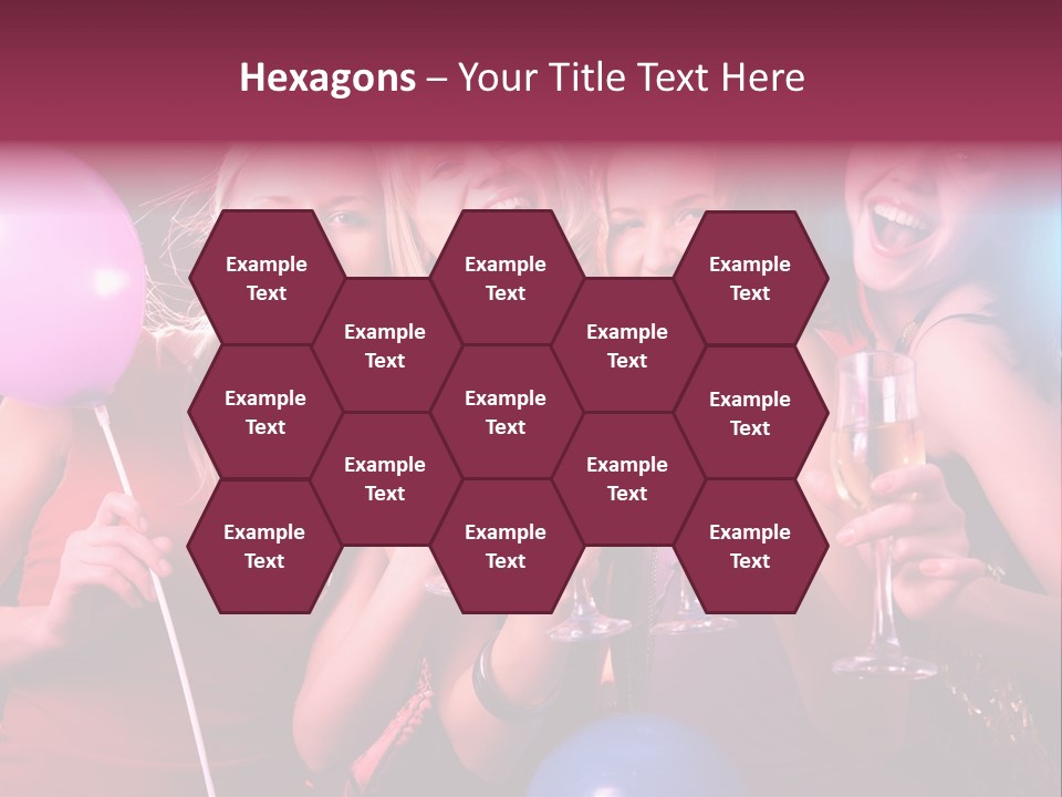 Women Fashion Togetherness PowerPoint Template