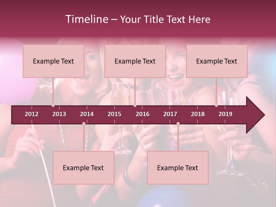 Women Fashion Togetherness PowerPoint Template