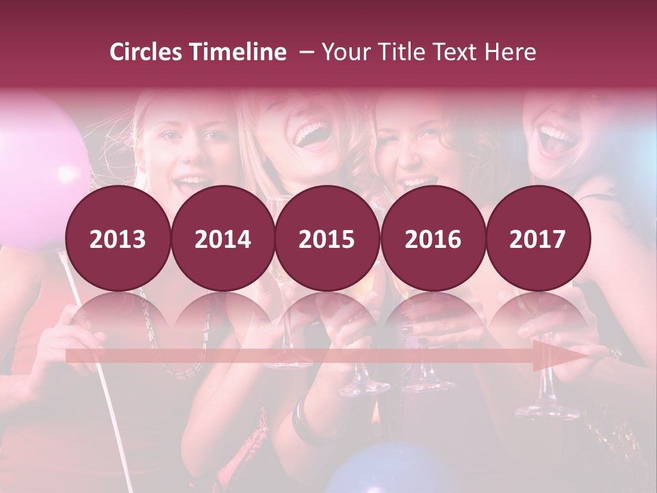 Women Fashion Togetherness PowerPoint Template