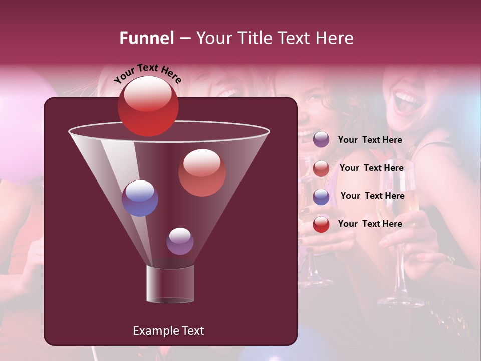 Women Fashion Togetherness PowerPoint Template