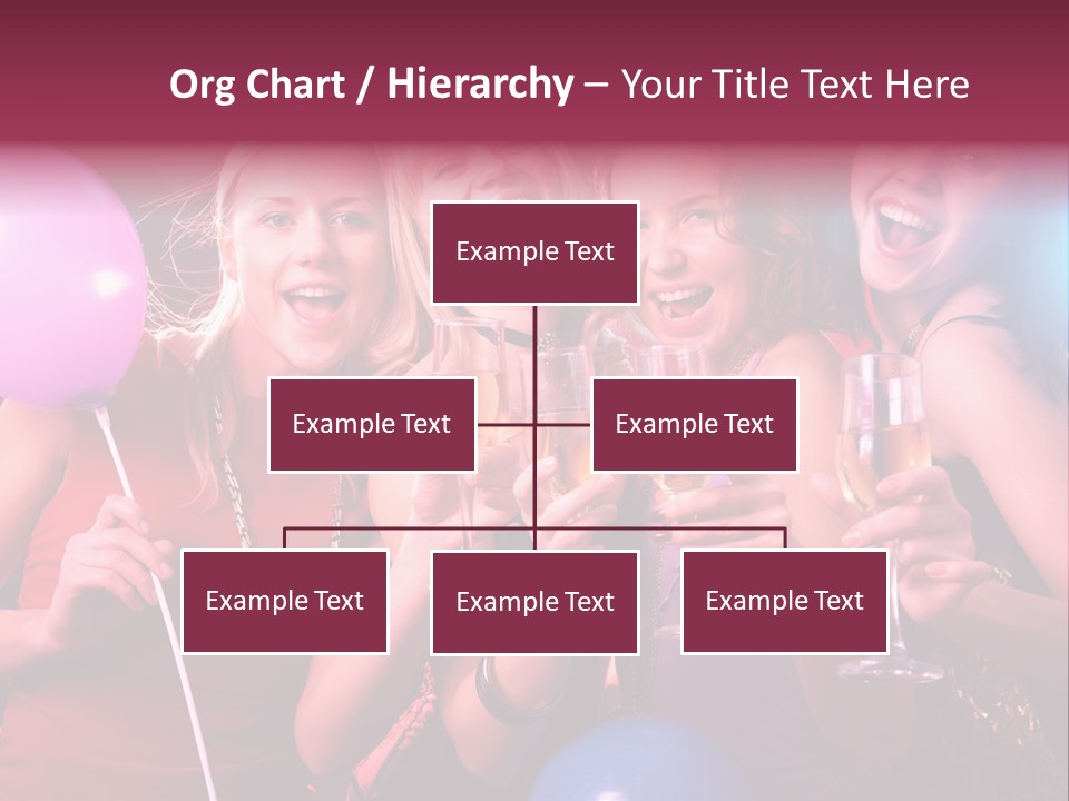 Women Fashion Togetherness PowerPoint Template