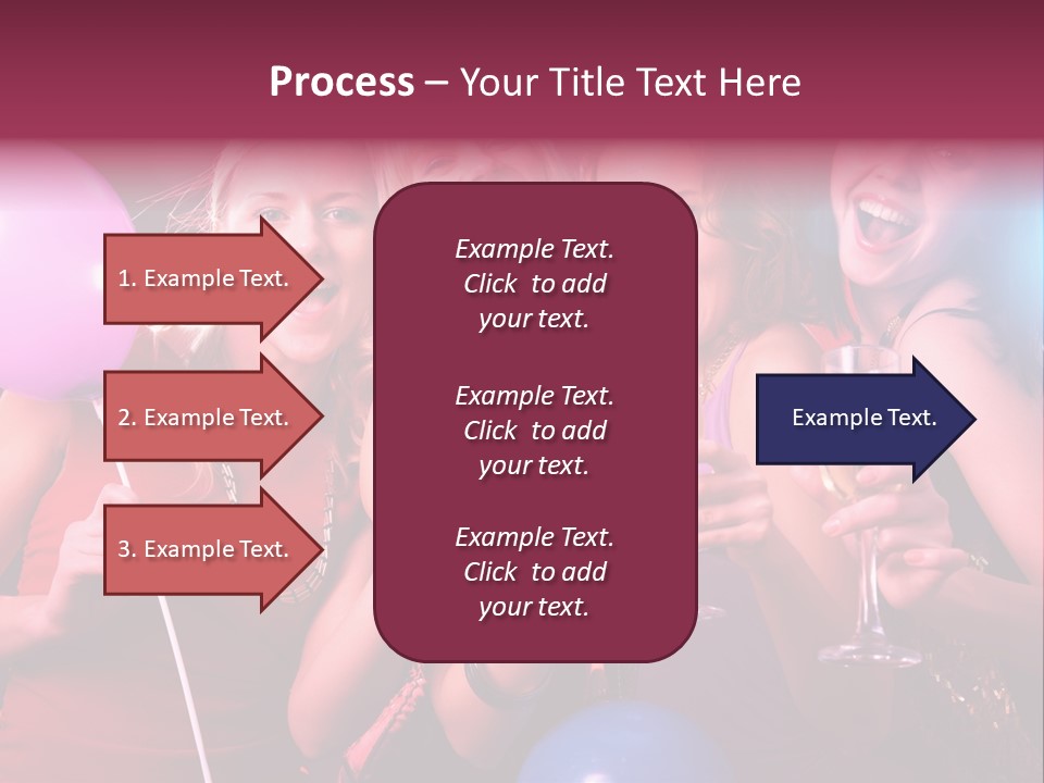 Women Fashion Togetherness PowerPoint Template