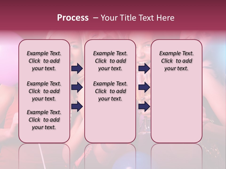 Women Fashion Togetherness PowerPoint Template