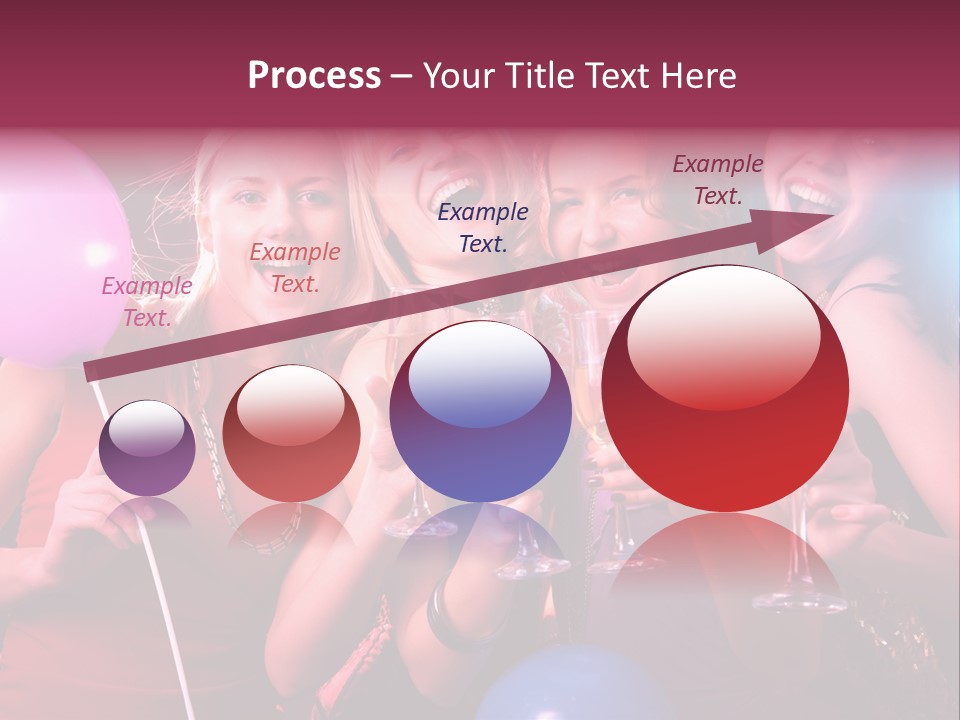 Women Fashion Togetherness PowerPoint Template