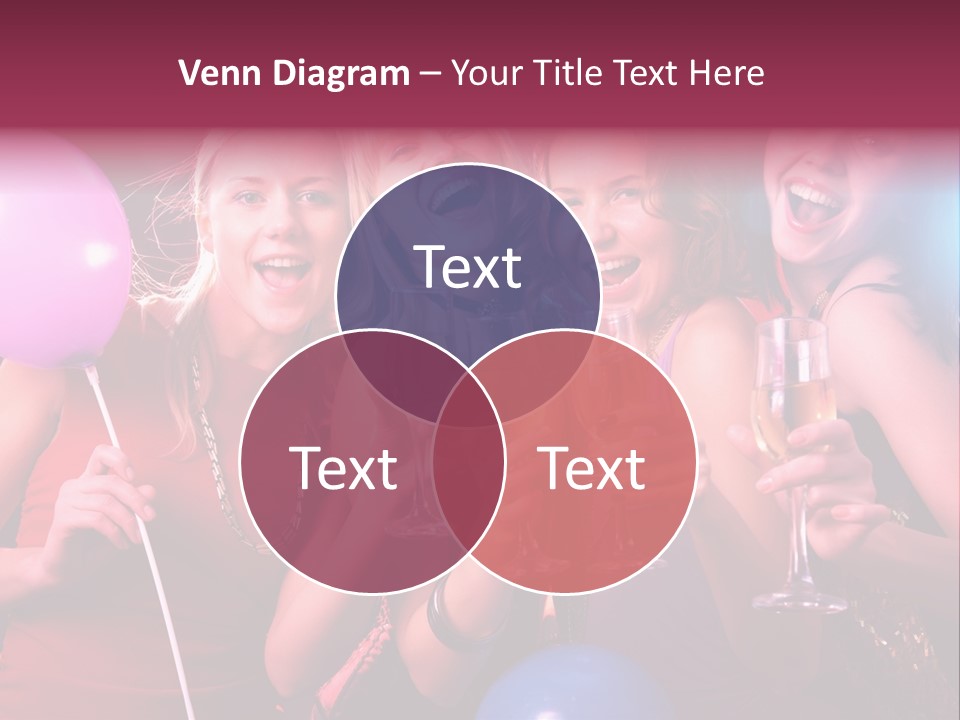 Women Fashion Togetherness PowerPoint Template