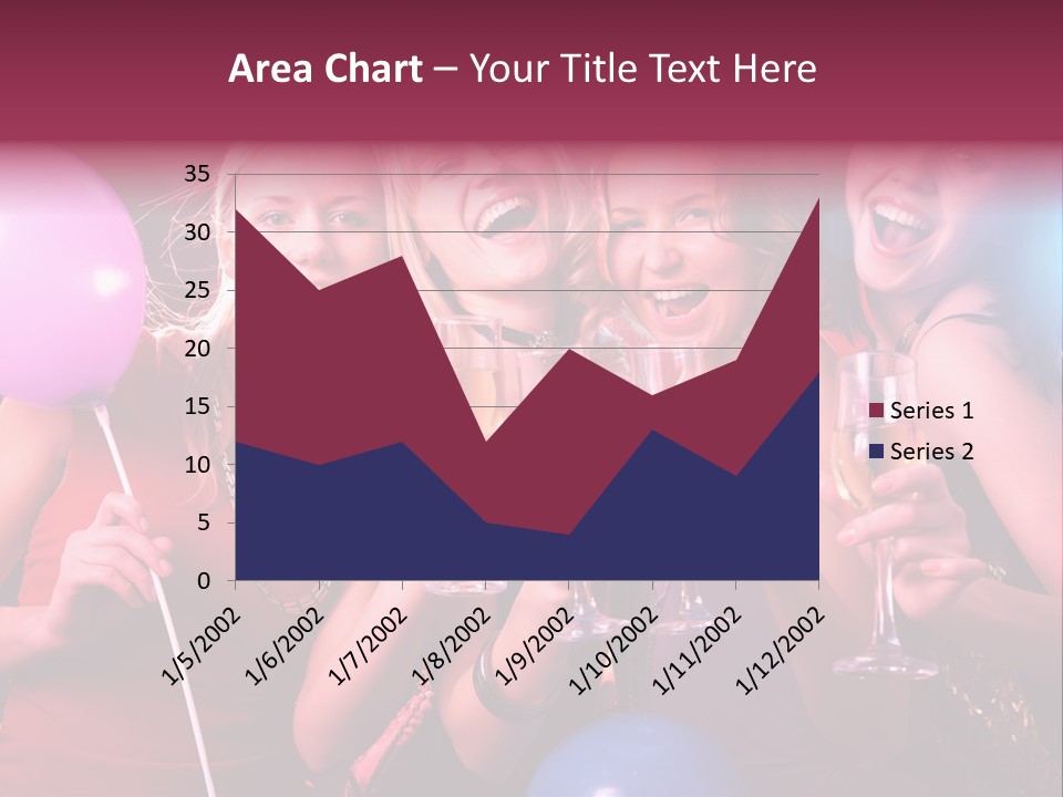 Women Fashion Togetherness PowerPoint Template