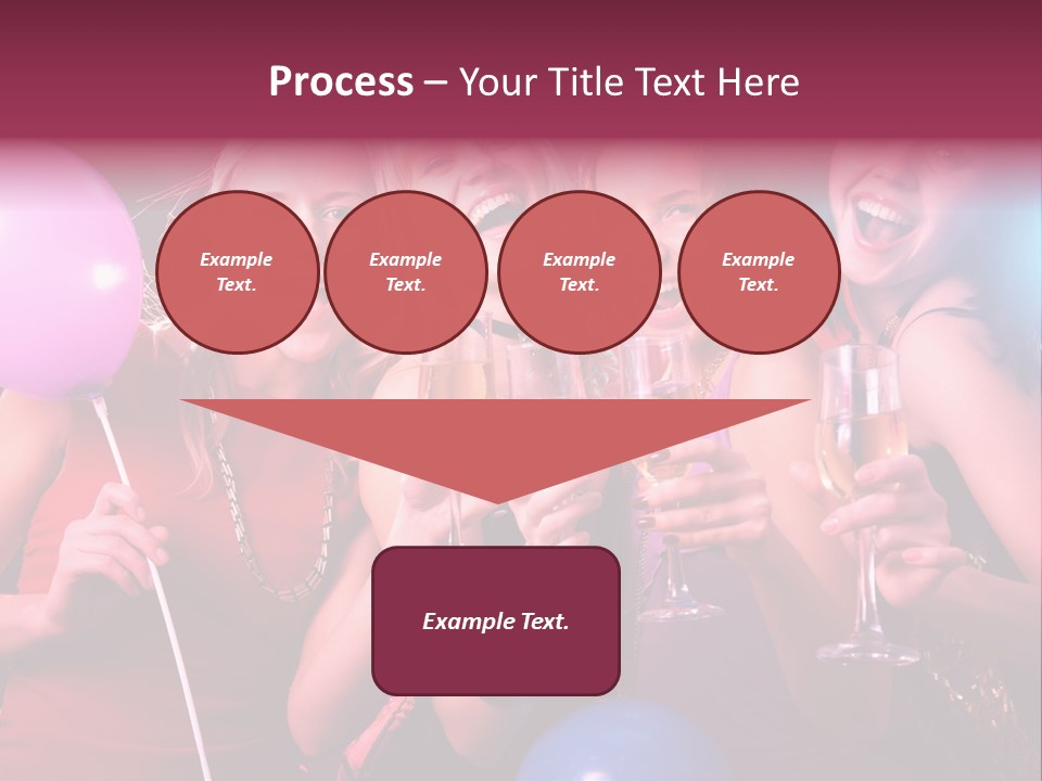 Women Fashion Togetherness PowerPoint Template