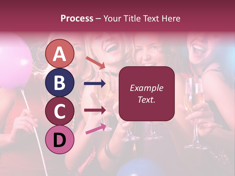 Women Fashion Togetherness PowerPoint Template