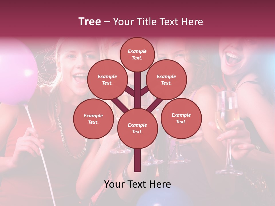 Women Fashion Togetherness PowerPoint Template