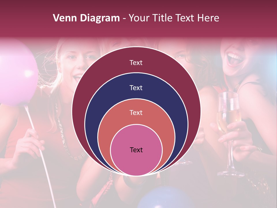 Women Fashion Togetherness PowerPoint Template