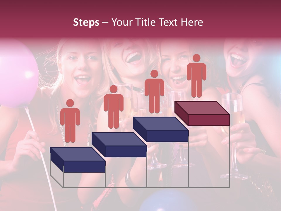 Women Fashion Togetherness PowerPoint Template