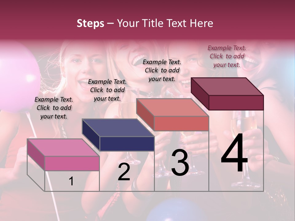 Women Fashion Togetherness PowerPoint Template