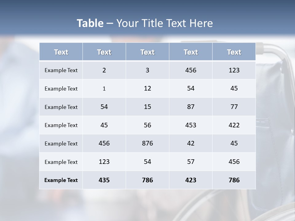 Background Husband Relax PowerPoint Template