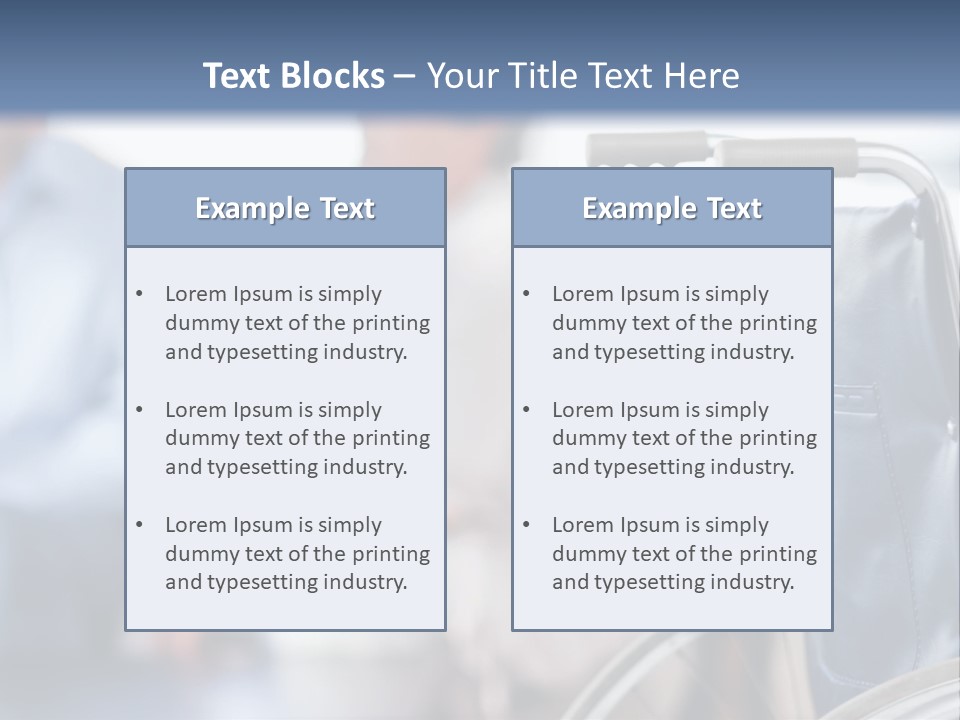 Background Husband Relax PowerPoint Template