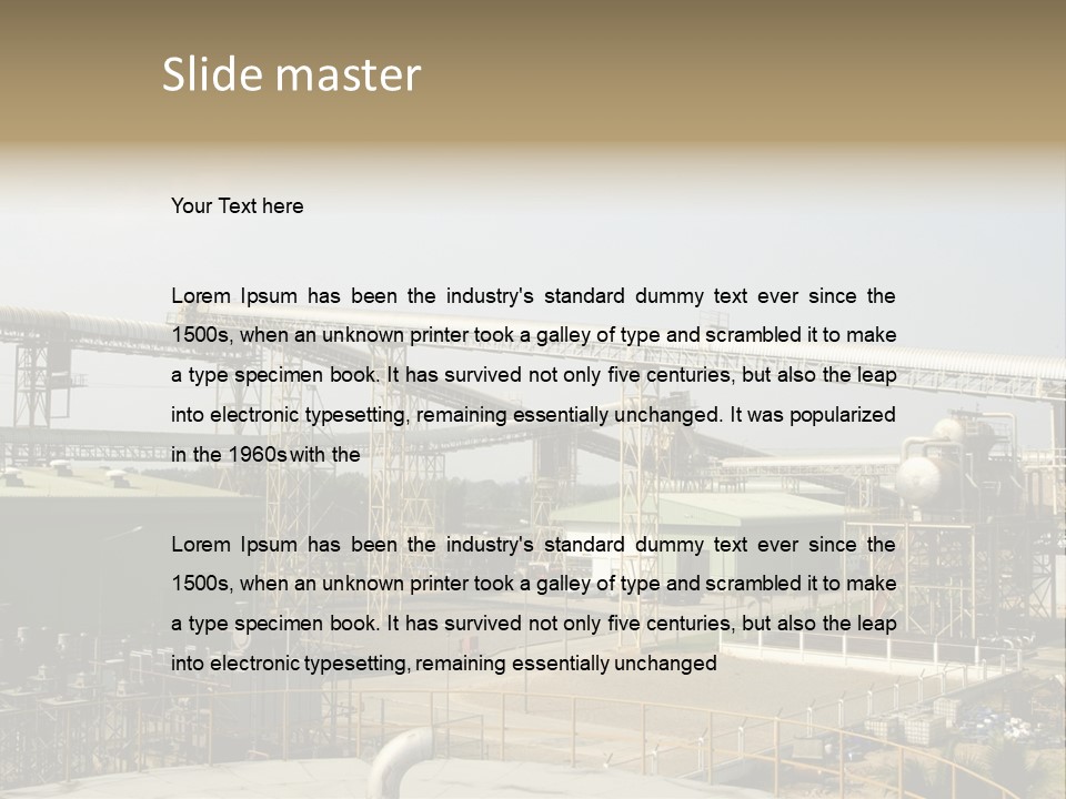 Black Design Adventure PowerPoint Template