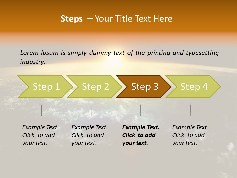 Black Design Adventure PowerPoint Template