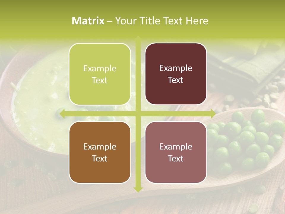 Soup Bowl Dinner PowerPoint Template