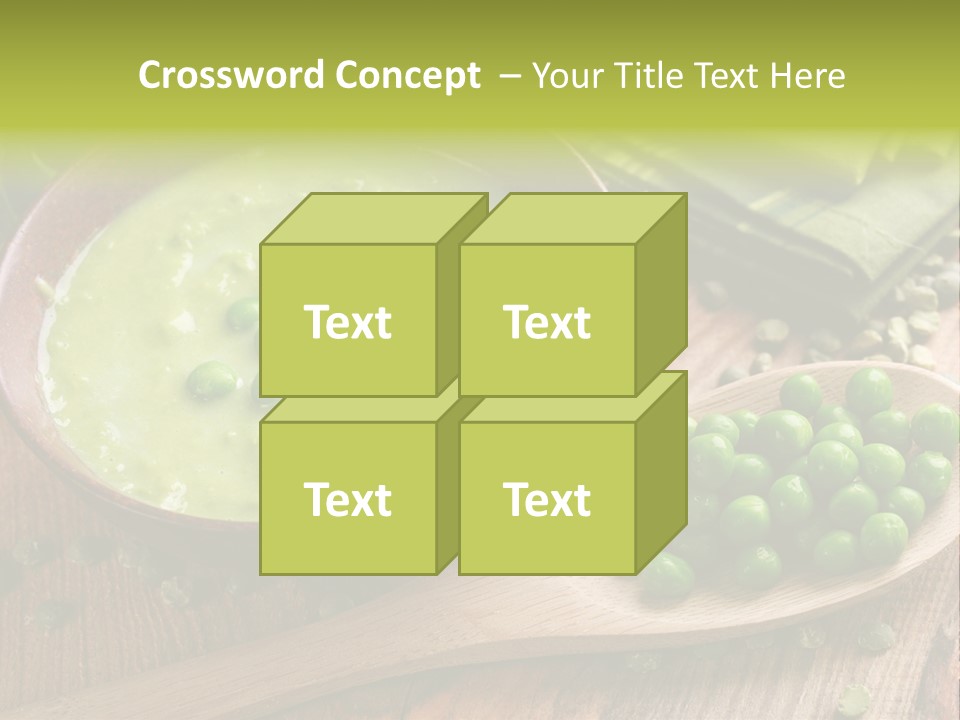 Soup Bowl Dinner PowerPoint Template