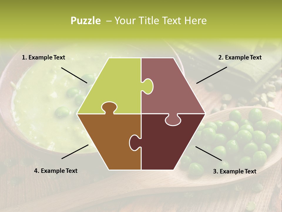 Soup Bowl Dinner PowerPoint Template