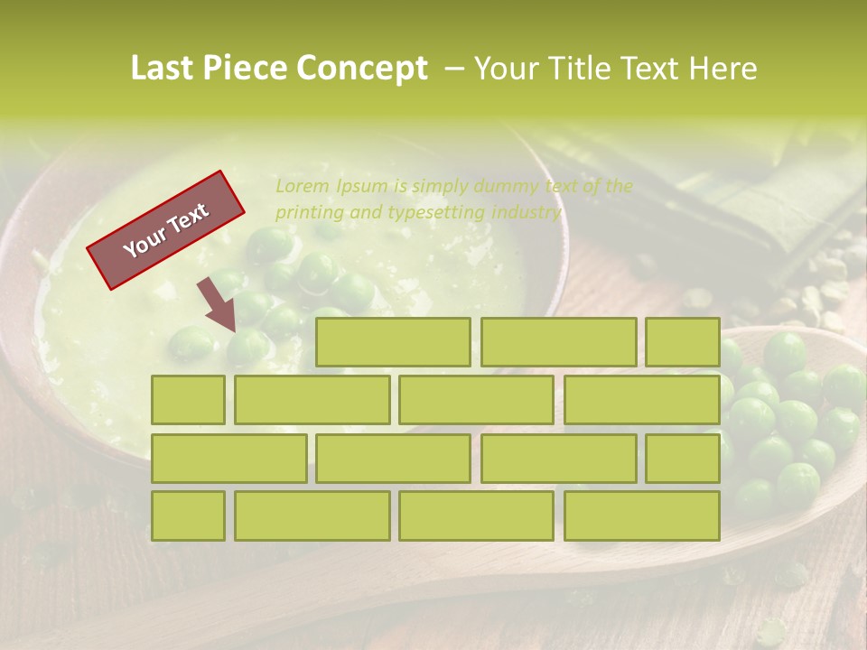 Soup Bowl Dinner PowerPoint Template