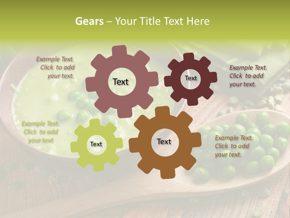 Soup Bowl Dinner PowerPoint Template