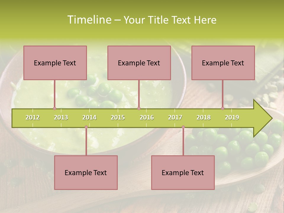 Soup Bowl Dinner PowerPoint Template