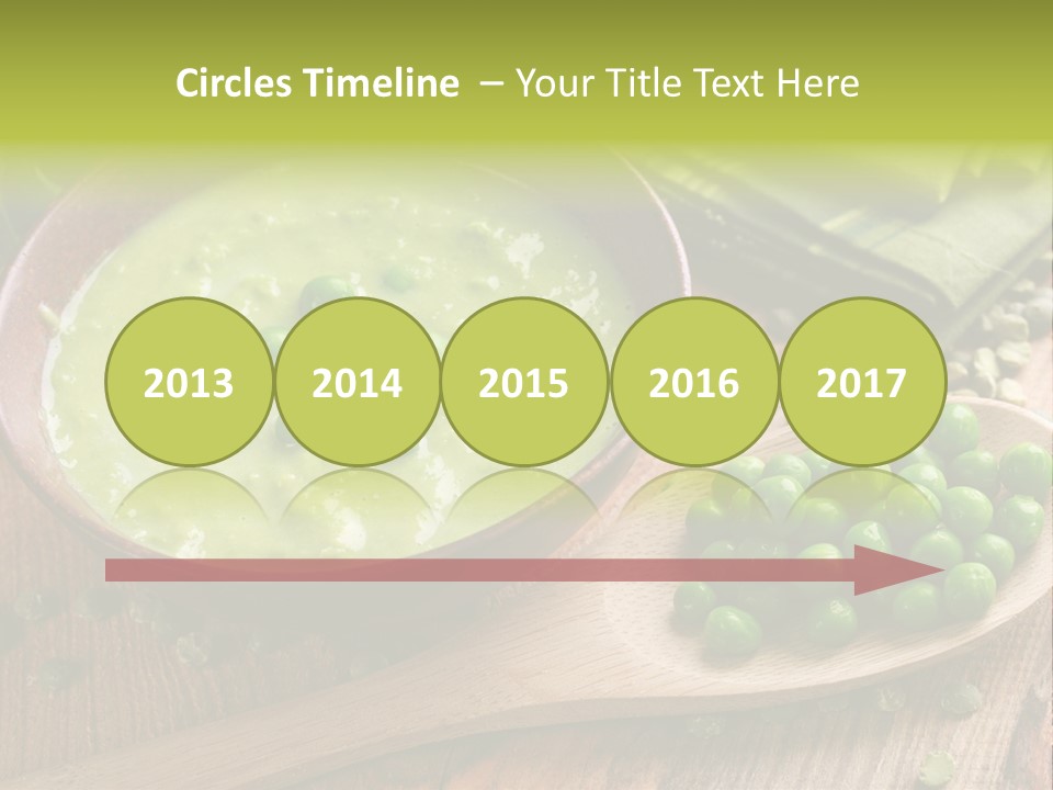 Soup Bowl Dinner PowerPoint Template