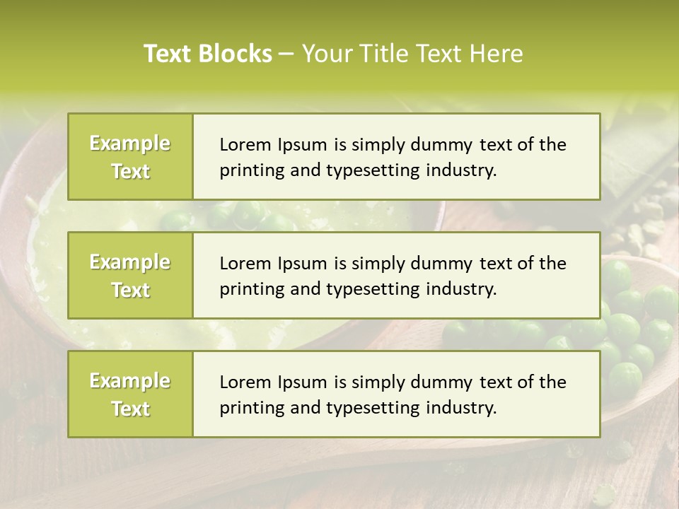 Soup Bowl Dinner PowerPoint Template