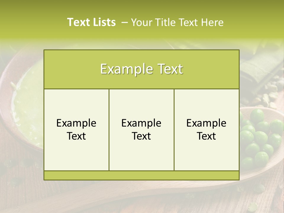 Soup Bowl Dinner PowerPoint Template