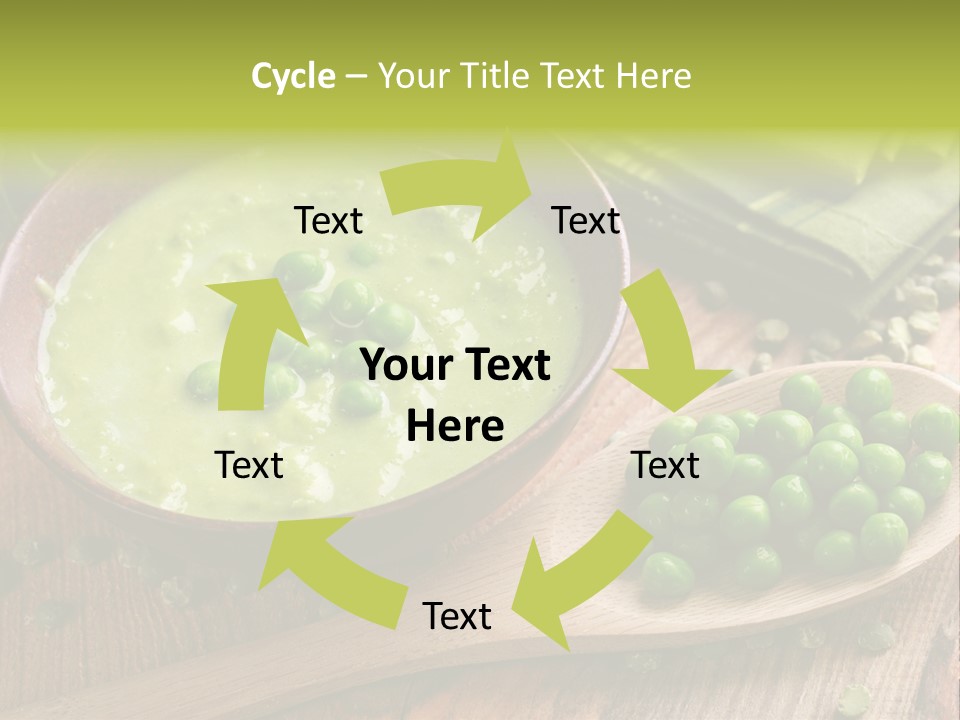 Soup Bowl Dinner PowerPoint Template