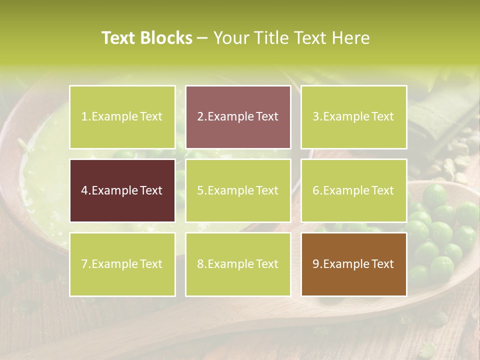 Soup Bowl Dinner PowerPoint Template