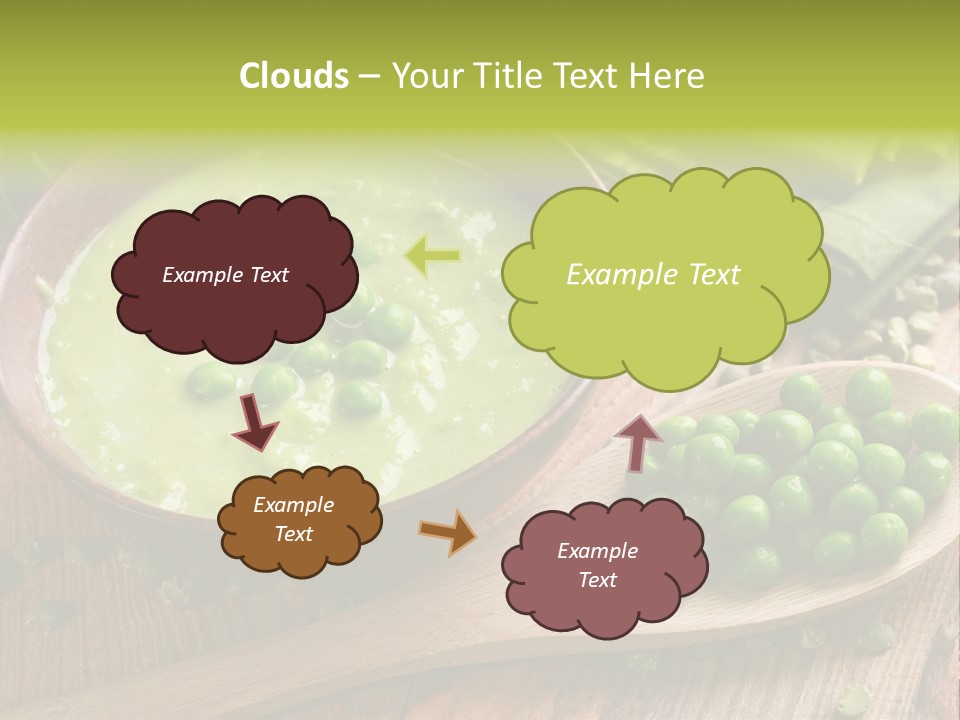 Soup Bowl Dinner PowerPoint Template