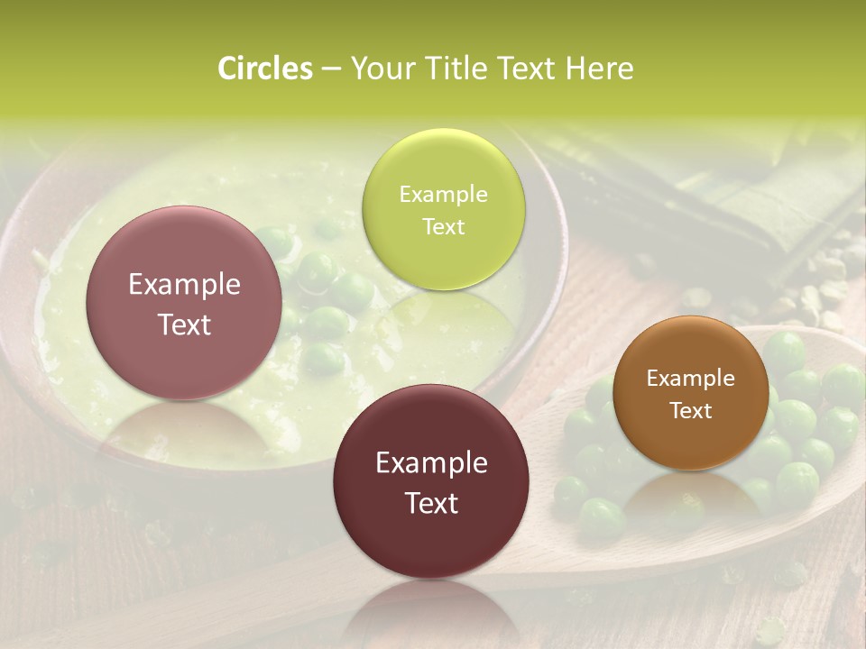 Soup Bowl Dinner PowerPoint Template