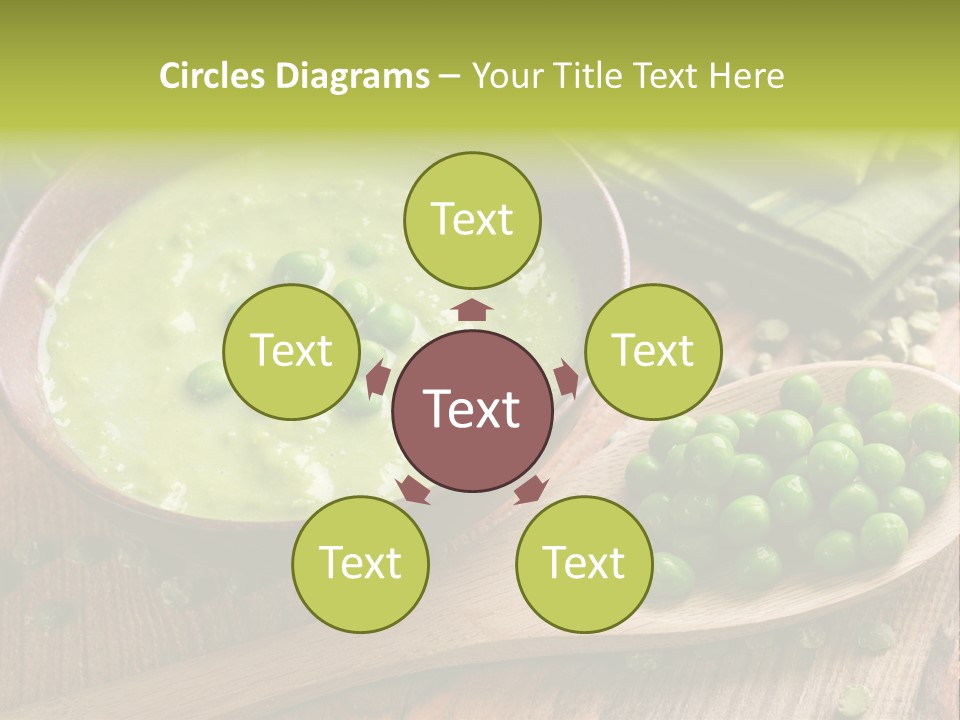 Soup Bowl Dinner PowerPoint Template