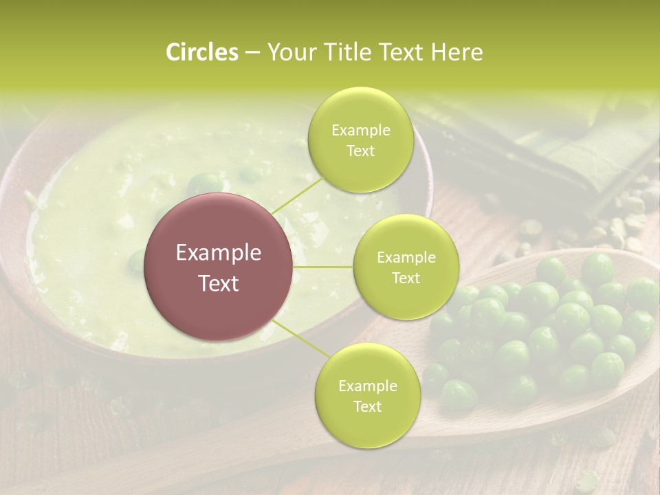 Soup Bowl Dinner PowerPoint Template