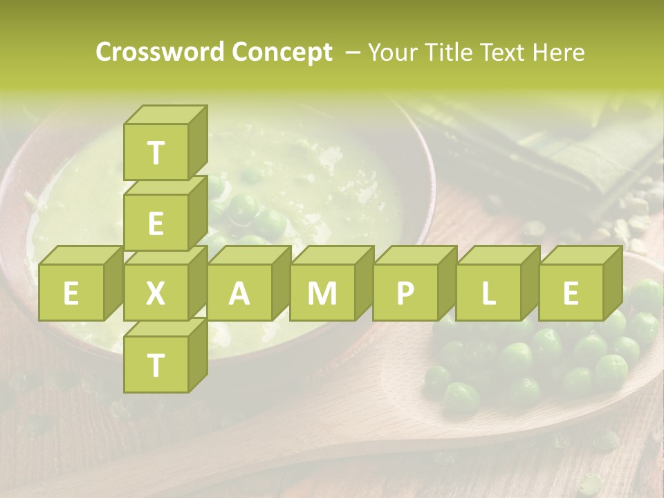 Soup Bowl Dinner PowerPoint Template