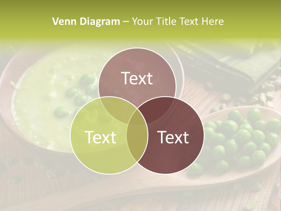 Soup Bowl Dinner PowerPoint Template