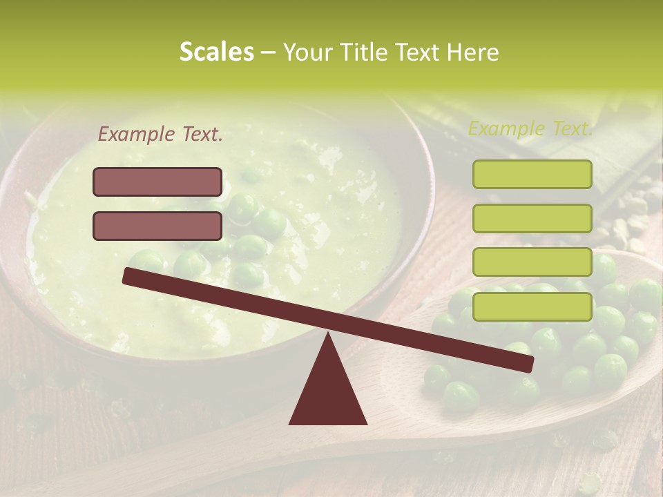 Soup Bowl Dinner PowerPoint Template